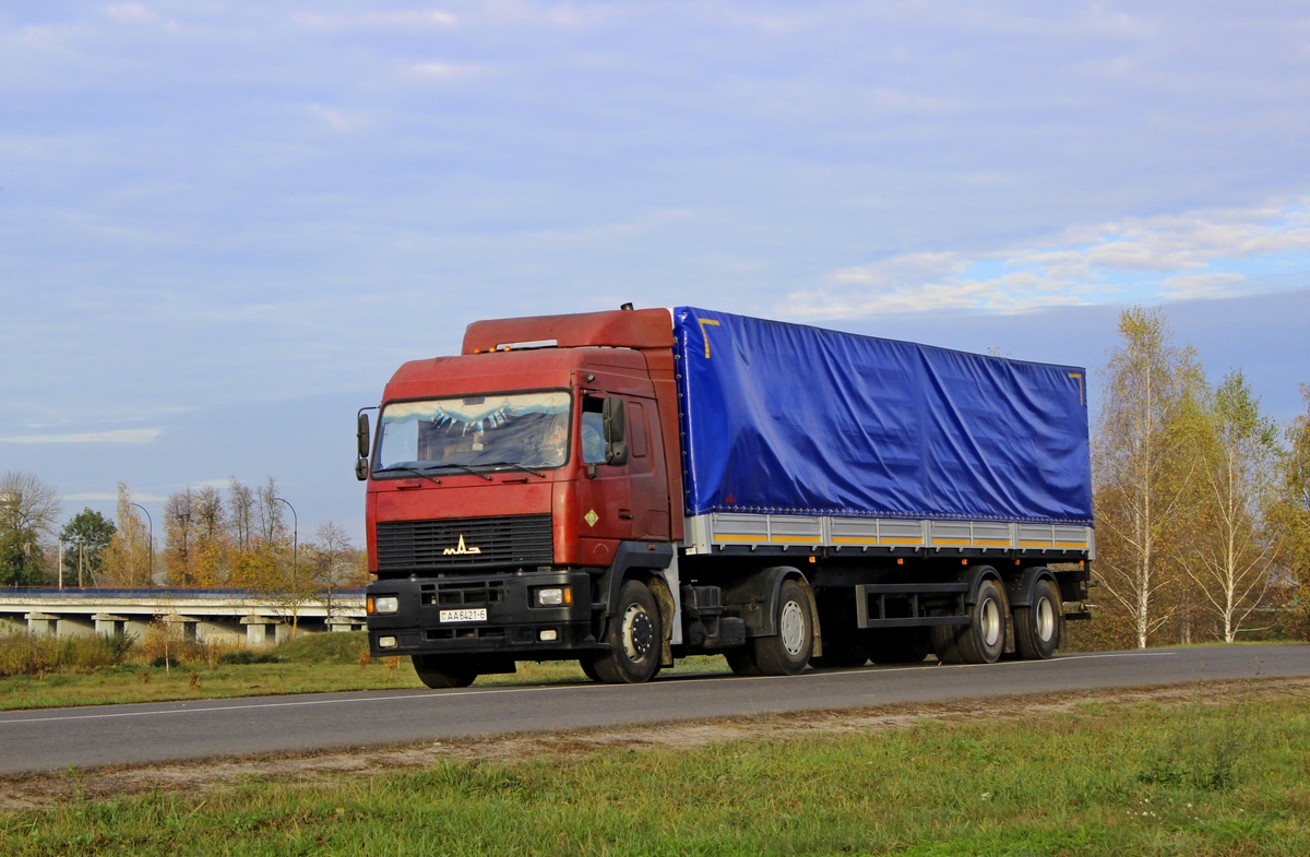 Могилёвская область, № АА 6421-6 — МАЗ-544008