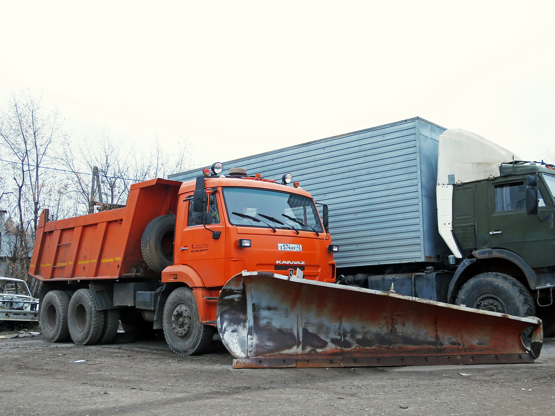 Кировская область, № Х 574 НУ 43 — КамАЗ-65115-N3(78)