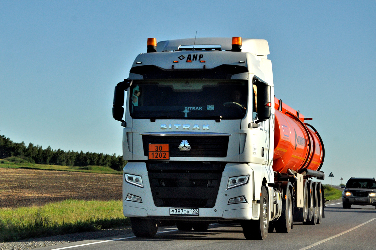 Алтайский край, № В 387 ОХ 122 — Sitrak C7H ZZ4186