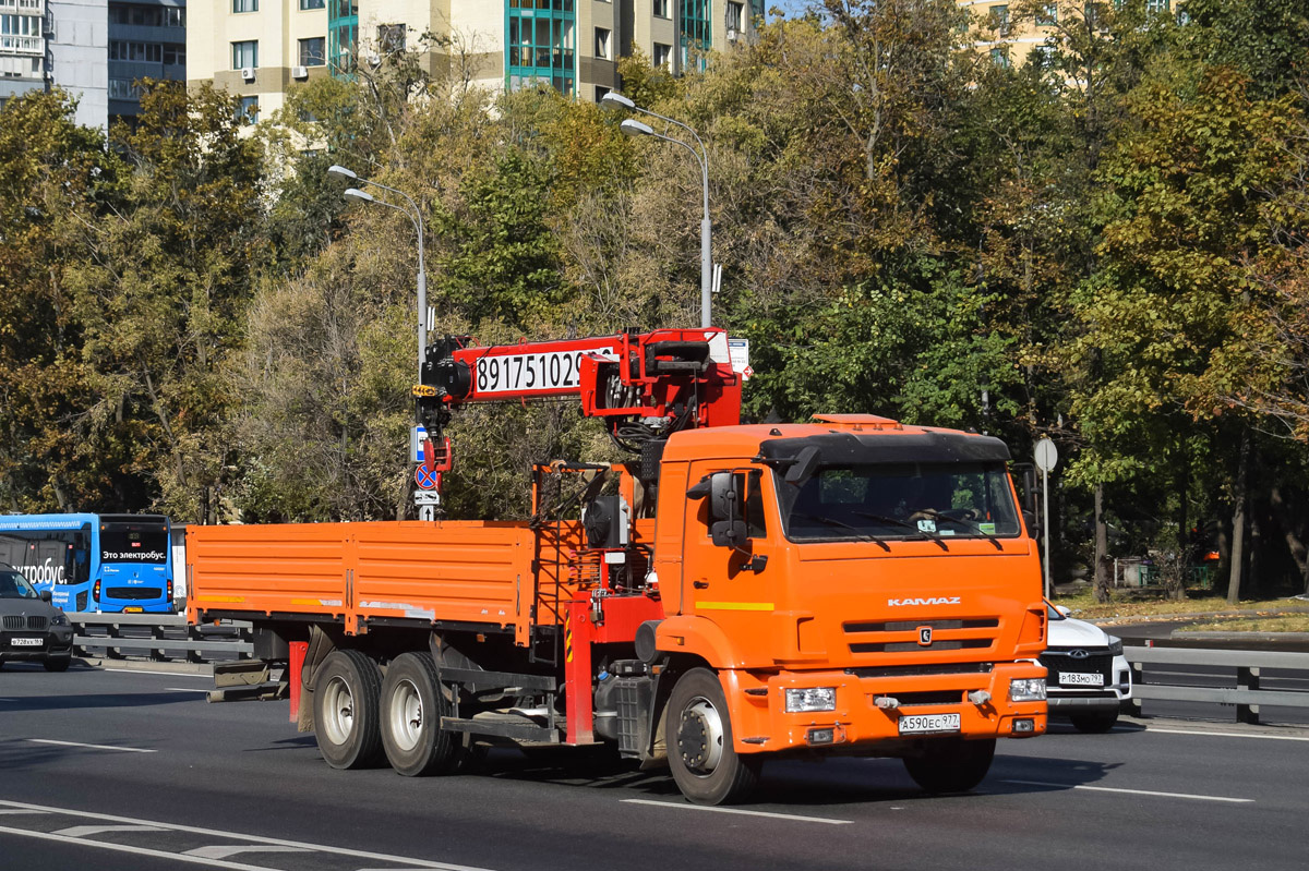Москва, № А 590 ЕС 977 — КамАЗ-65115-A5(48)