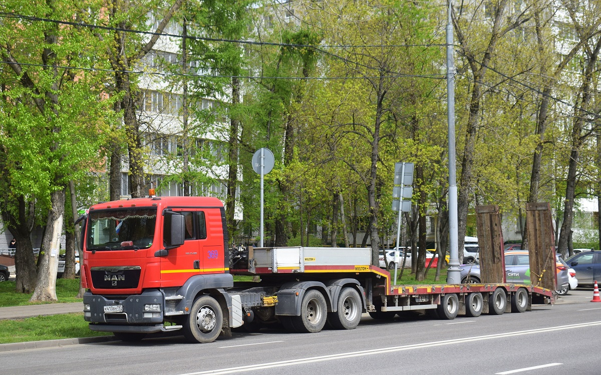 Москва, № К 413 ВН 797 — MAN TGS 33.480