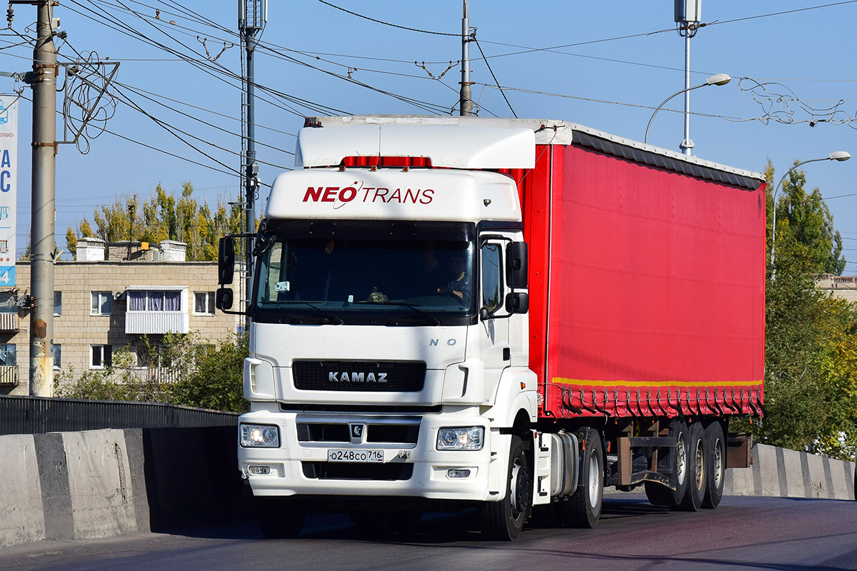 Татарстан, № О 248 СО 716 — КамАЗ-5490-S5(87)