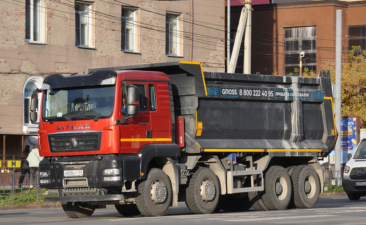 Омская область, № В 858 АУ 155 — Sitrak C7H ZZ3316