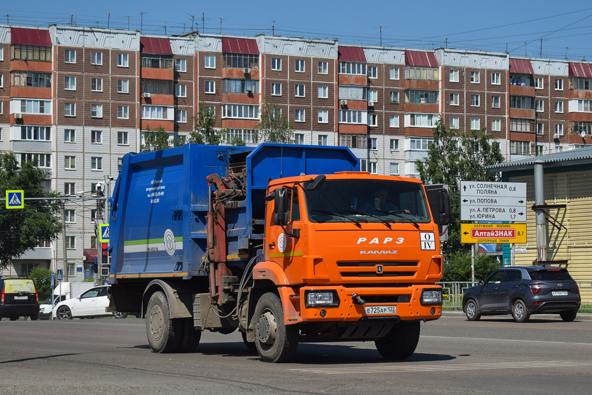 Алтайский край, № Е 725 АР 122 — КамАЗ-53605-A5(48)