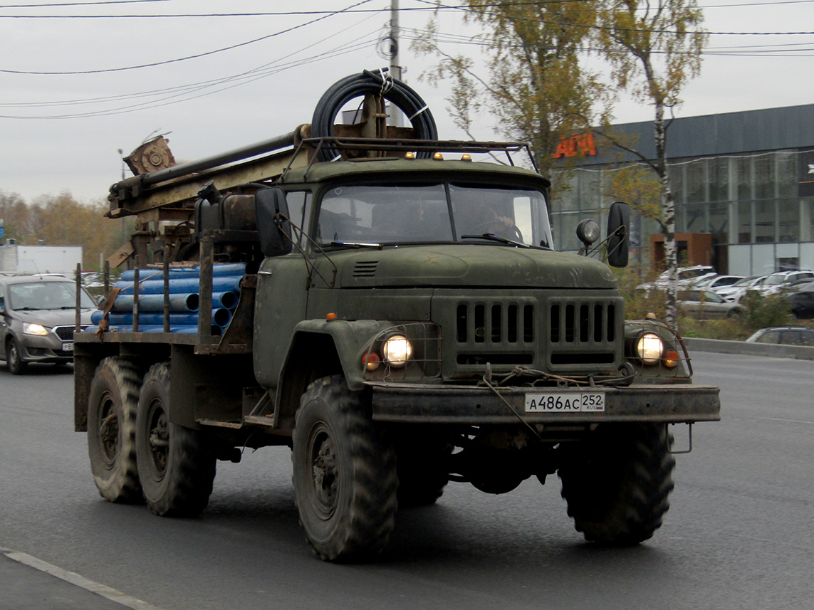 Нижегородская область, № А 486 АС 252 — ЗИЛ-131 (общая модель)
