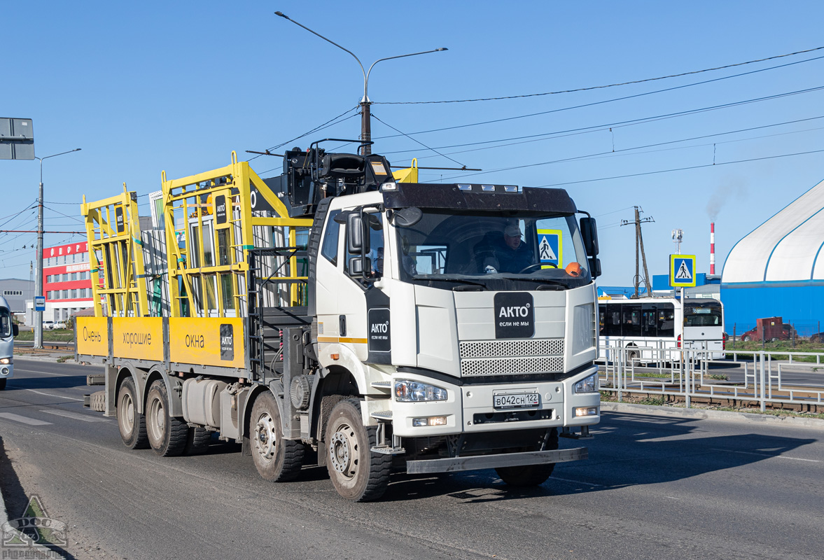 Алтайский край, № В 042 СН 122 — FAW J6 CA3310
