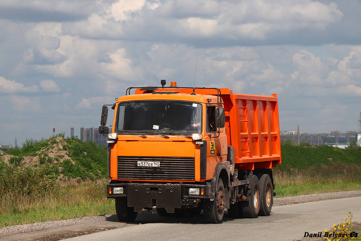 Ленинградская область, № Е 537 ЕВ 147 — МАЗ-5516X5