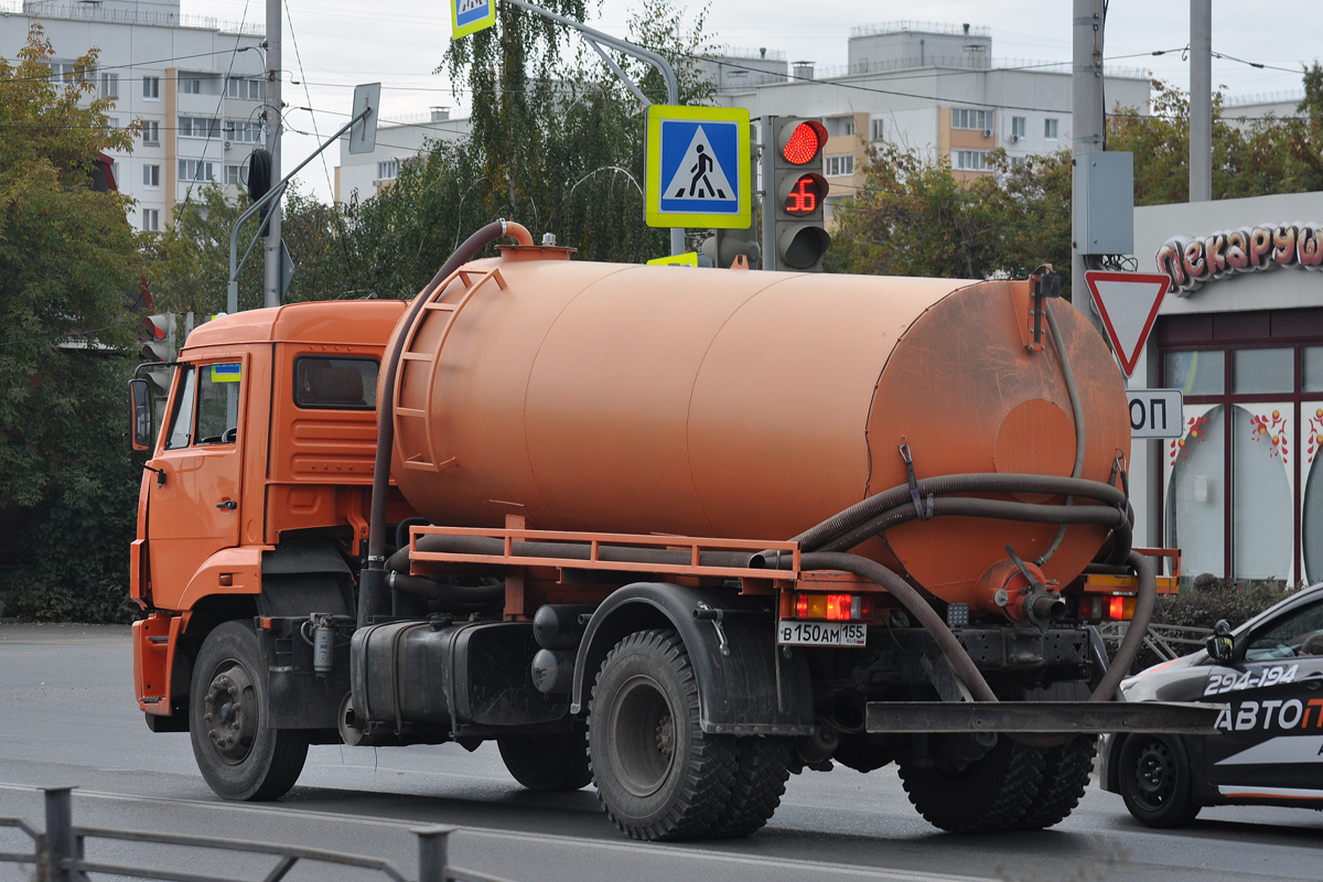 Омская область, № В 150 АМ 155 — КамАЗ-43253-R4(28)