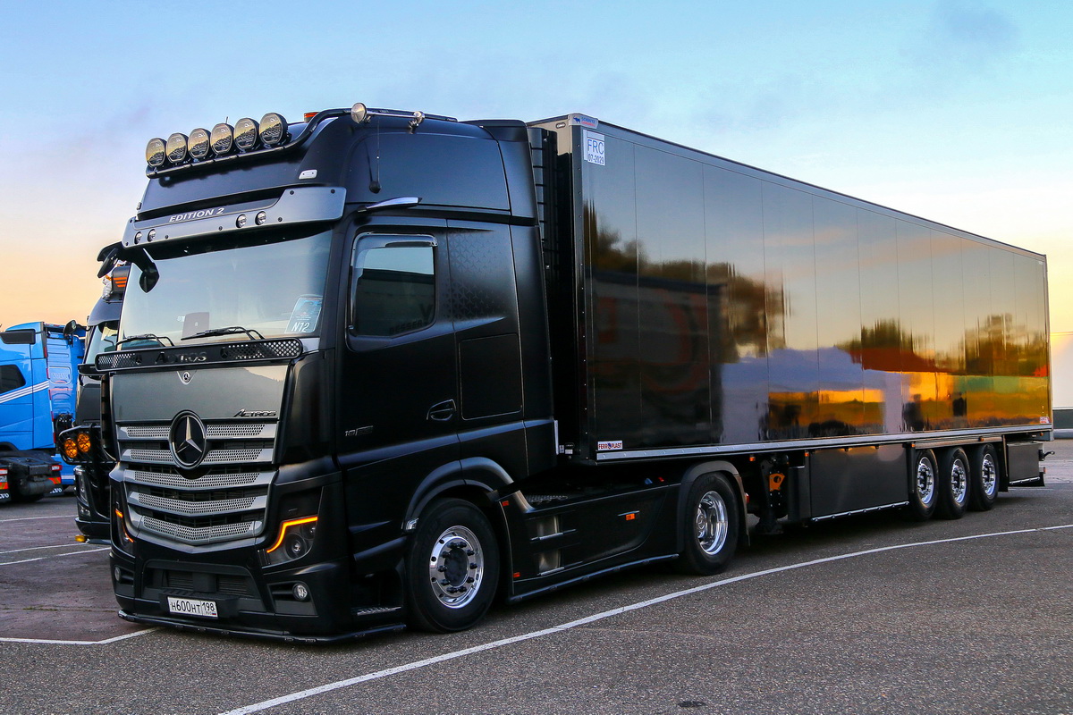 Санкт-Петербург, № Н 600 НТ 198 — Mercedes-Benz Actros ('2018) 1863; Московская область — Фестиваль TruckDay 2024