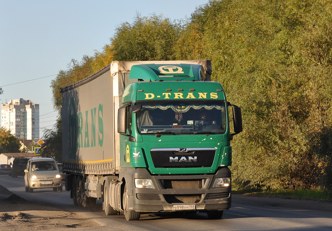 Московская область, № В 898 ХН 750 — MAN TGX ('2007) 18.400
