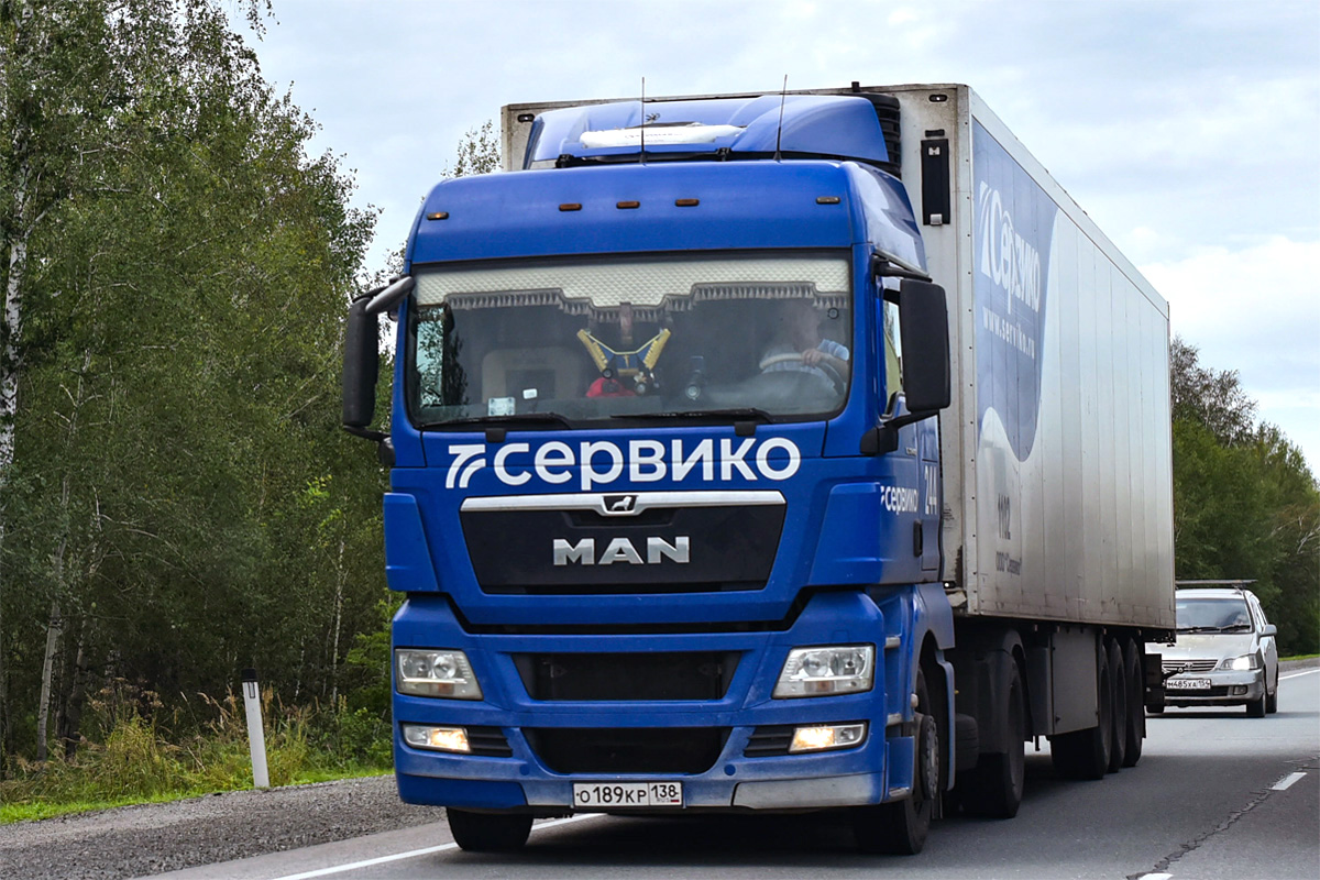 Иркутская область, № 244 — MAN TGX ('2007) 18.440