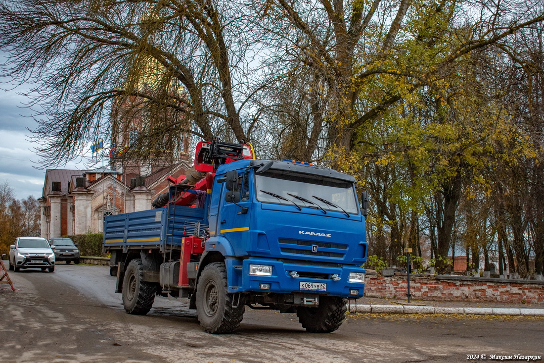 Рязанская область, № К 069 УВ 62 — КамАЗ-43502-D5(66)