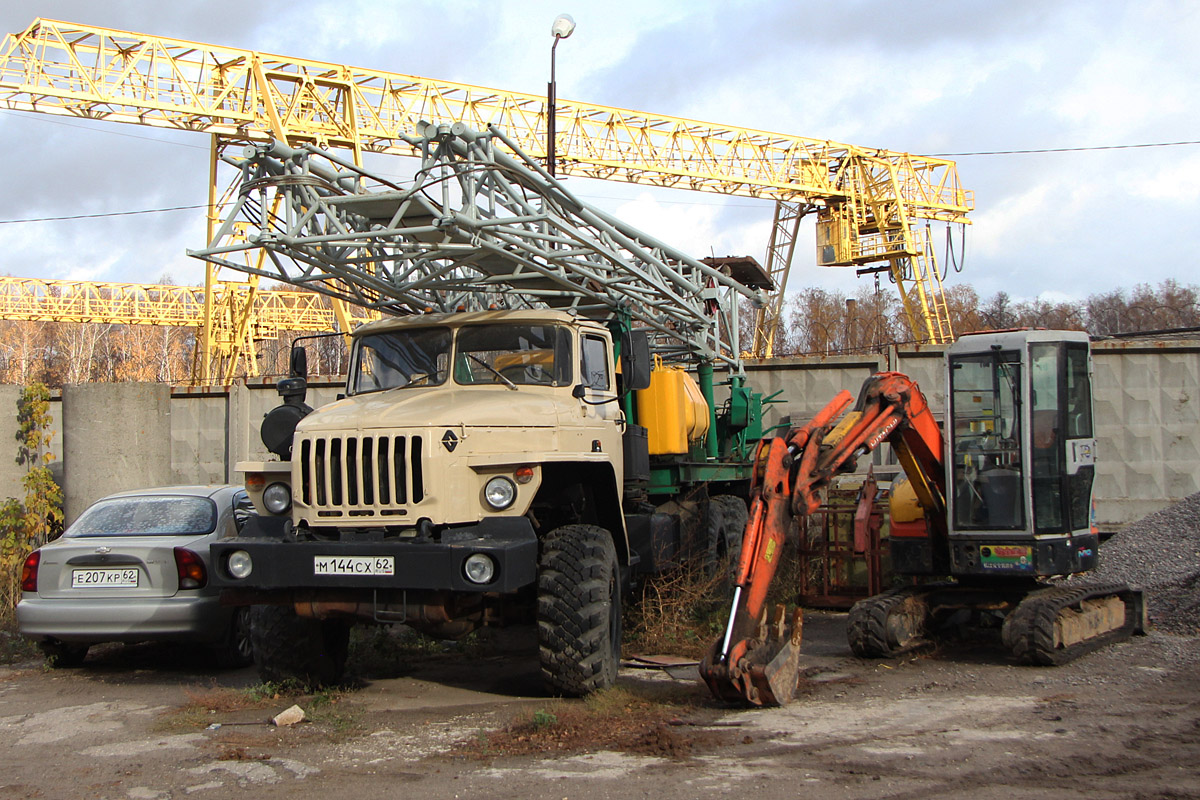 Рязанская область, № М 144 СХ 62 — Урал-4320-30; Рязанская область, № (62) Б/Н СТ 0419 — Hitachi (общая модель)