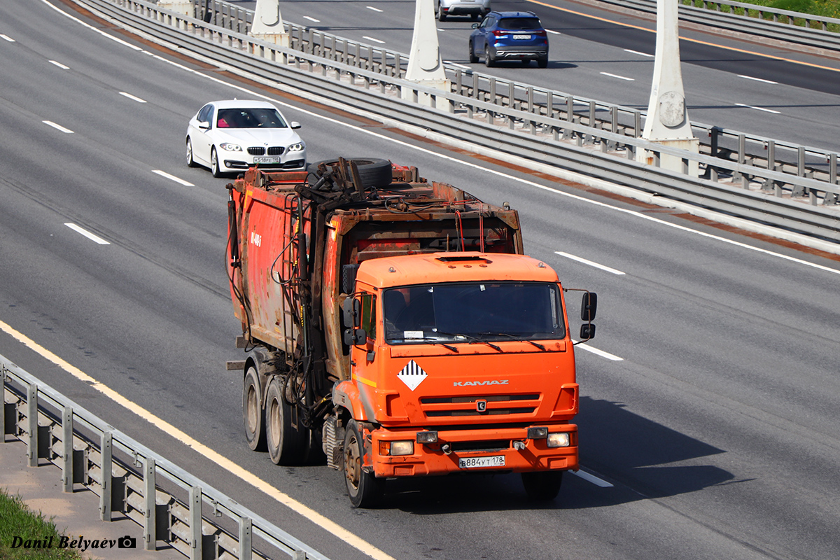 Санкт-Петербург, № В 884 УТ 178 — КамАЗ-65115-A4(23)