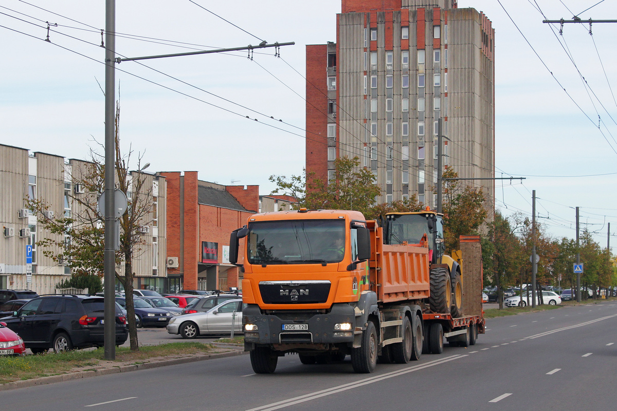 Литва, № DOS 128 — MAN TGS 33.400