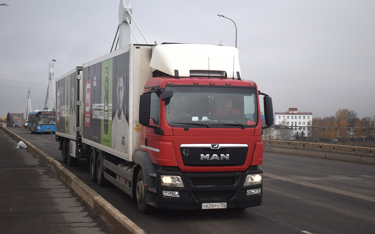 Московская область, № О 626 РУ 750 — MAN TGS 28.360