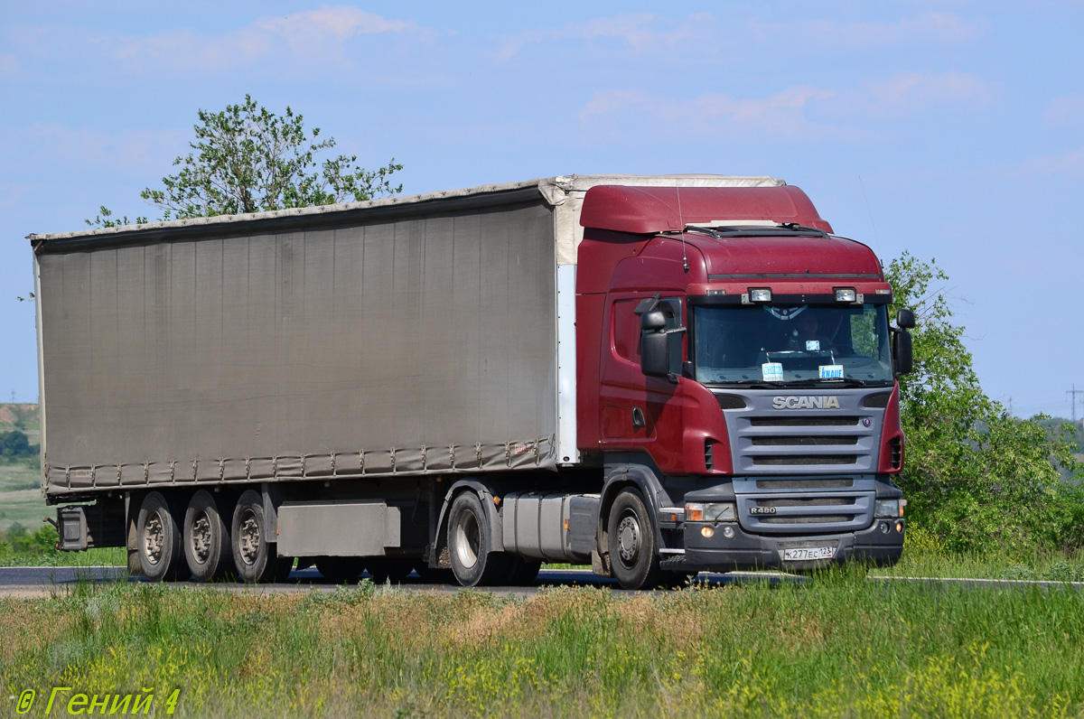 Краснодарский край, № К 277 ЕС 123 — Scania ('2004) R480