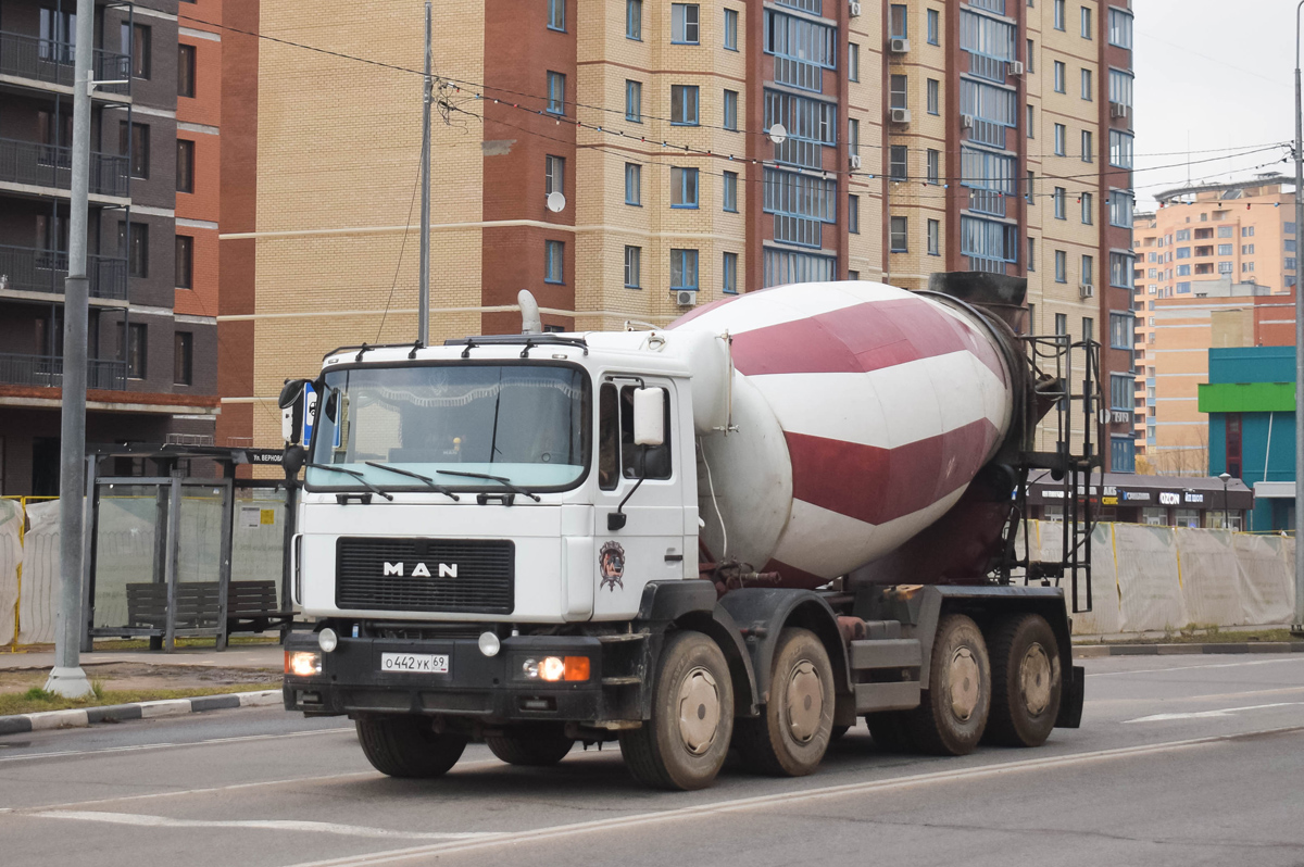 Тверская область, № О 442 УК 69 — MAN F2000 32.343