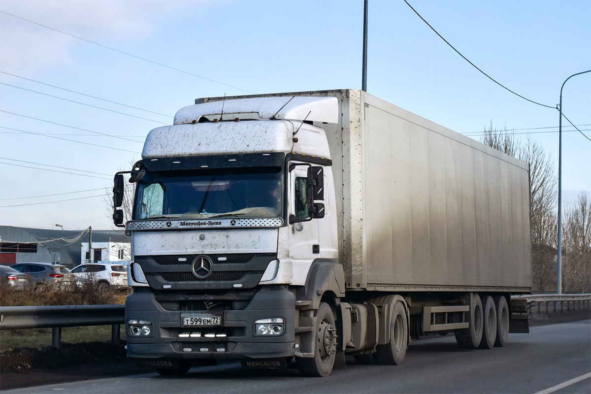 Тюменская область, № Т 599 ЕМ 72 — Mercedes-Benz Axor 1840