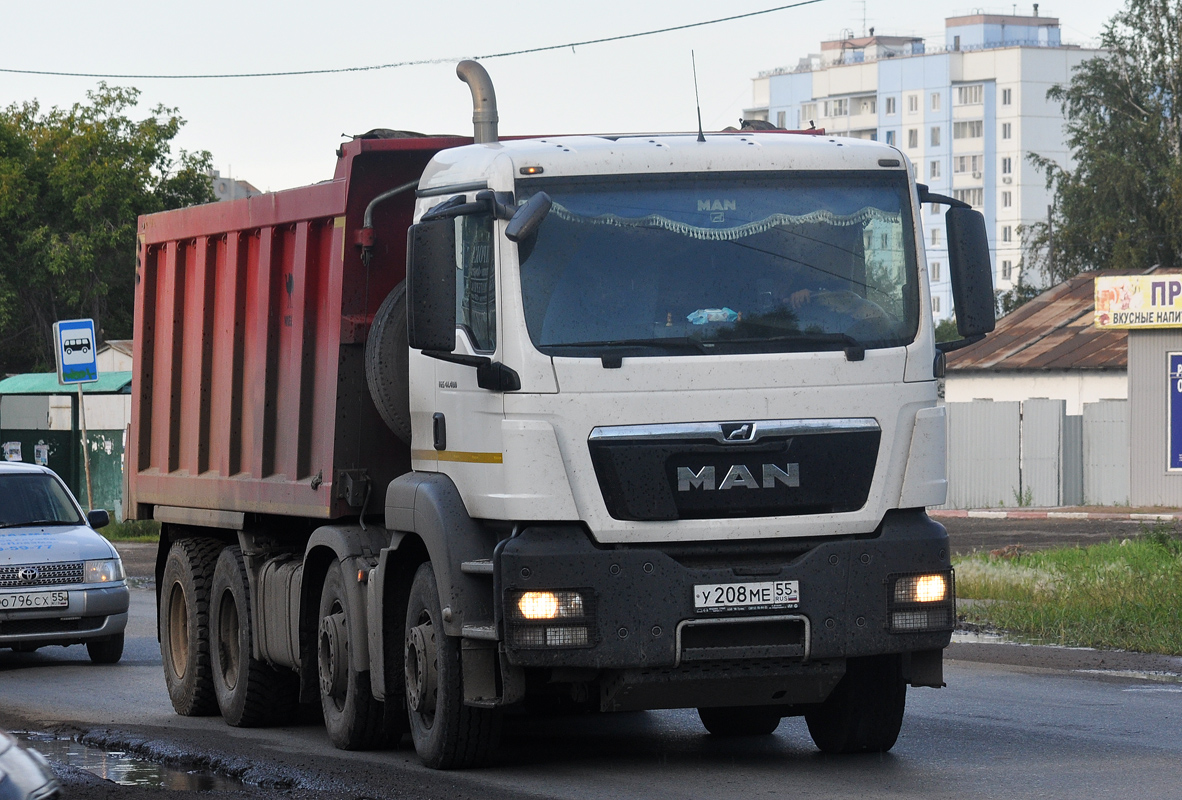 Омская область, № У 208 МЕ 55 — MAN TGS 41.400