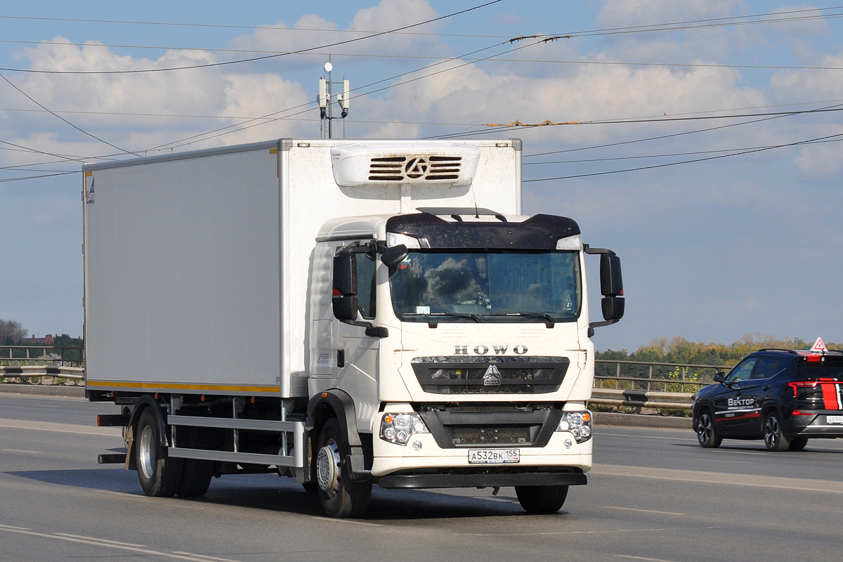 Омская область, № А 532 ВК 155 — Howo T5G ZZ1167