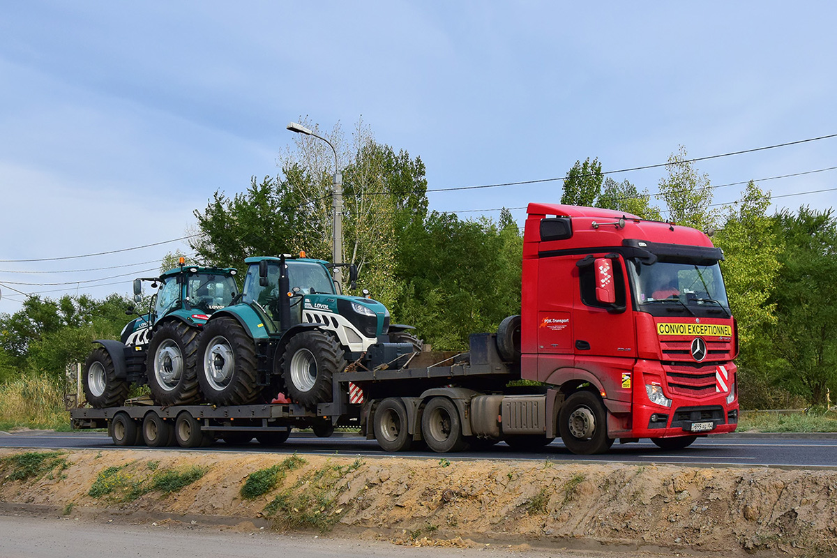 Павлодарская область, № 895 AG 14 — Mercedes-Benz Actros ('2011) 2543; Новая техника (Волгоградская область)