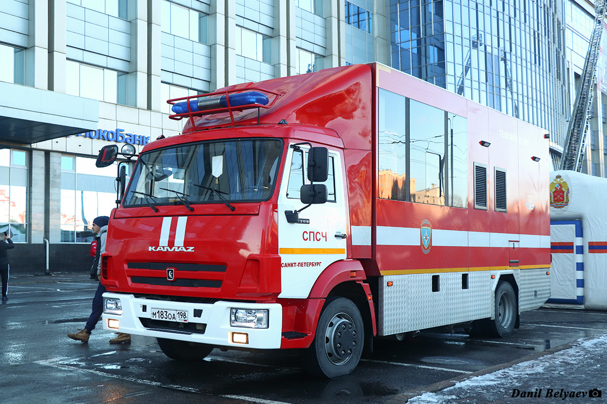 Санкт-Петербург, № М 183 ОА 198 — КамАЗ-4308-G5(69)