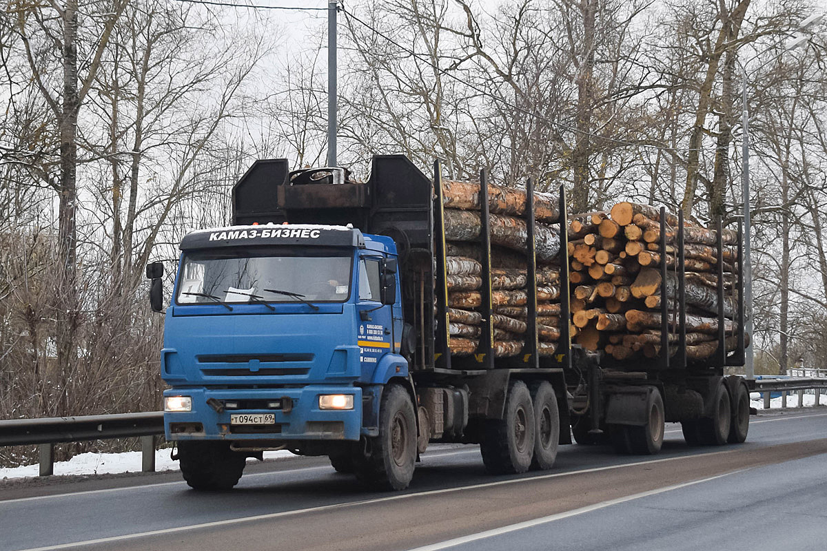 Тверская область, № Т 094 СТ 69 — КамАЗ-43118-RR(76) [431185-R]