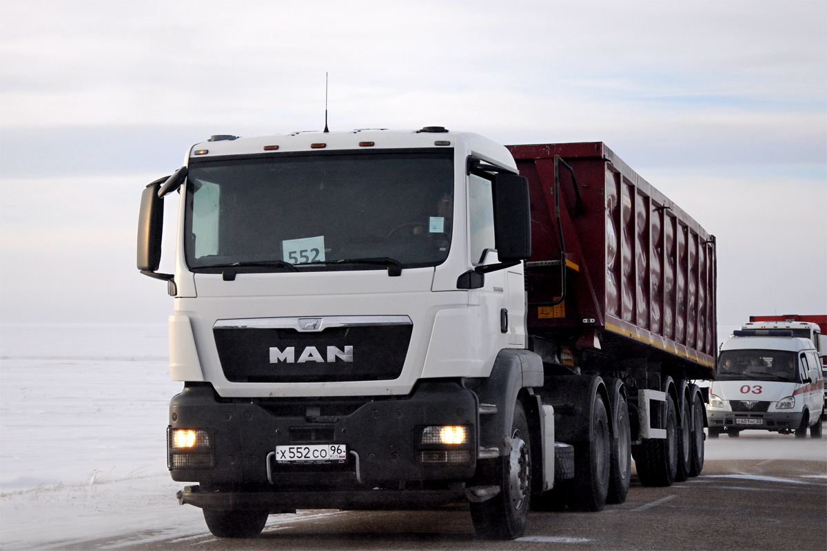 Алтайский край, № Х 552 СО 96 — MAN TGS 33.440