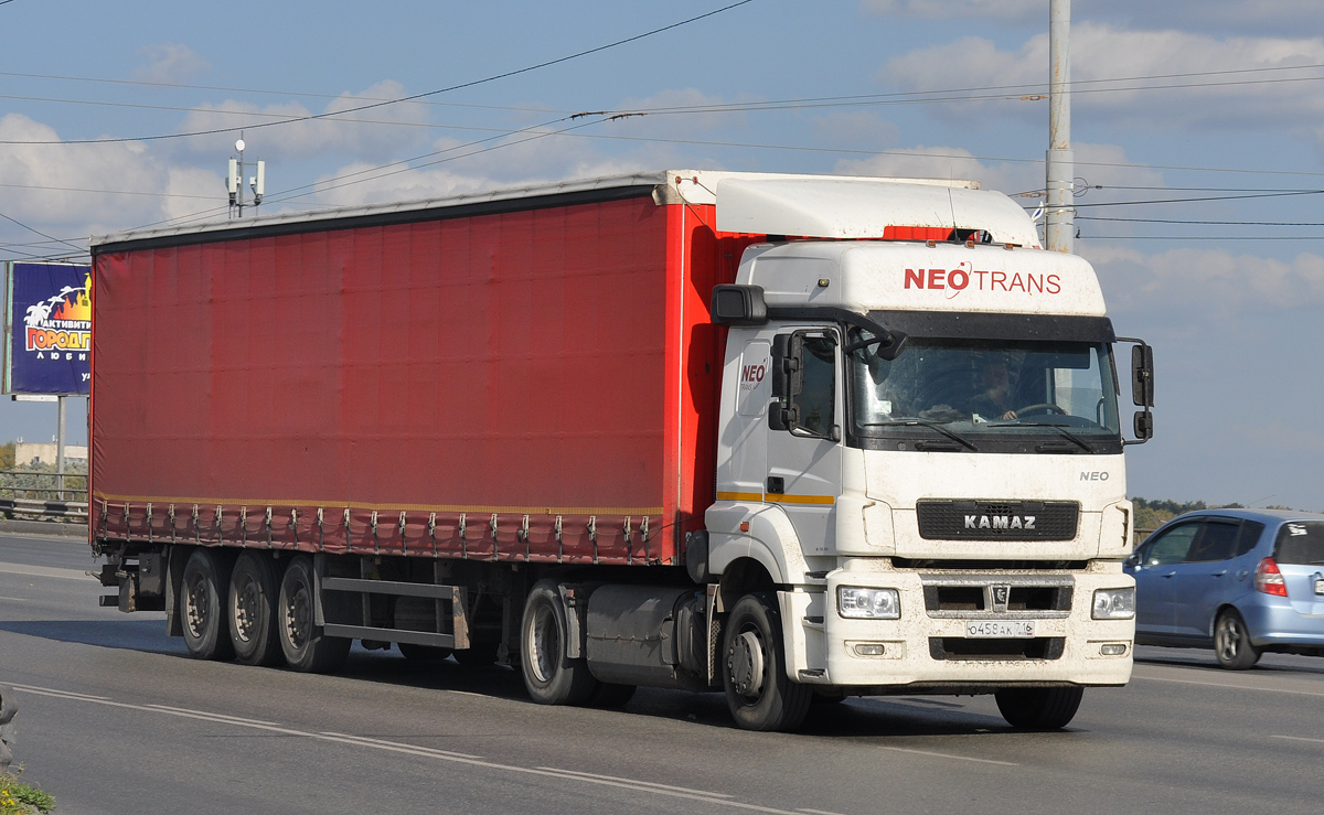 Татарстан, № О 458 АК 716 — КамАЗ-5490-S5(87)