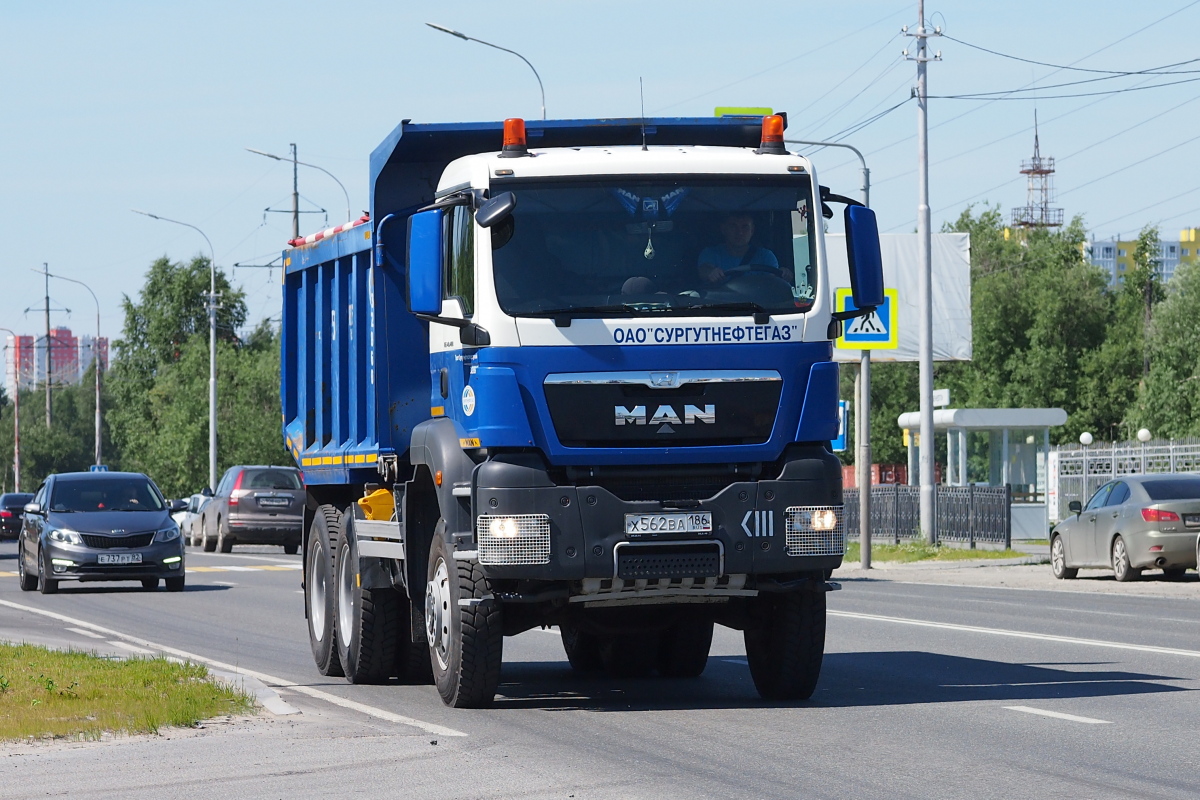 Ханты-Мансийский автоном.округ, № Х 562 ВА 186 — MAN TGS 40.400