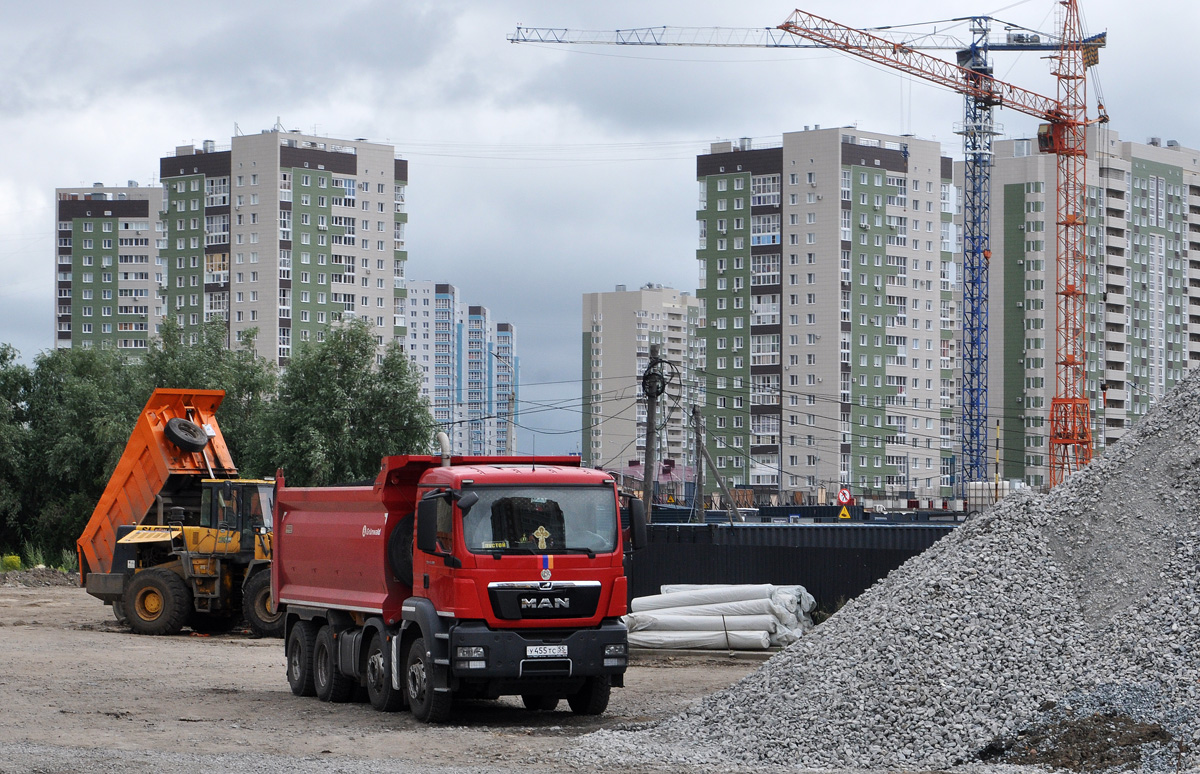 Омская область, № У 455 ТС 55 — MAN TGS 41.400