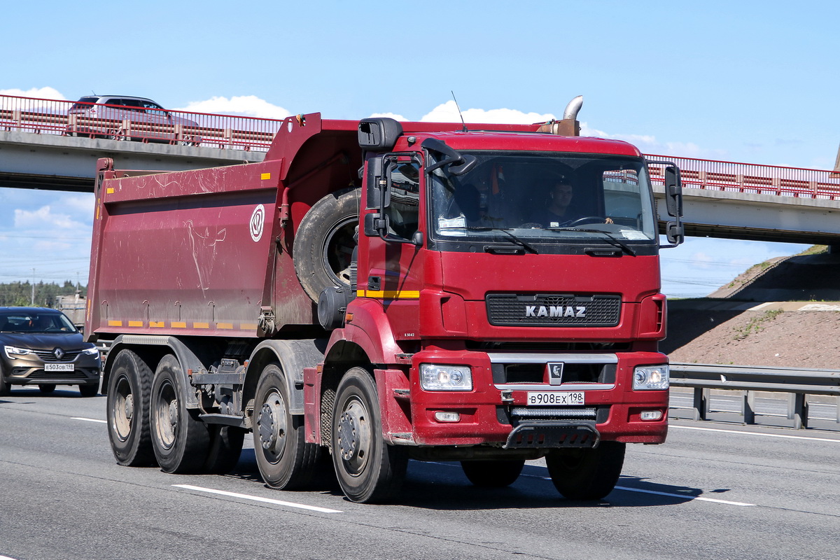 Санкт-Петербург, № В 908 ЕХ 198 — КамАЗ-65801-T5(68)