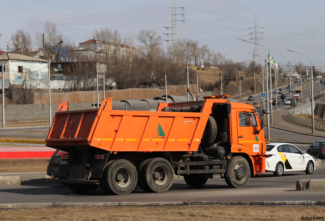 Красноярский край, № Р 031 ОВ 124 — КамАЗ-65115-L4(19)