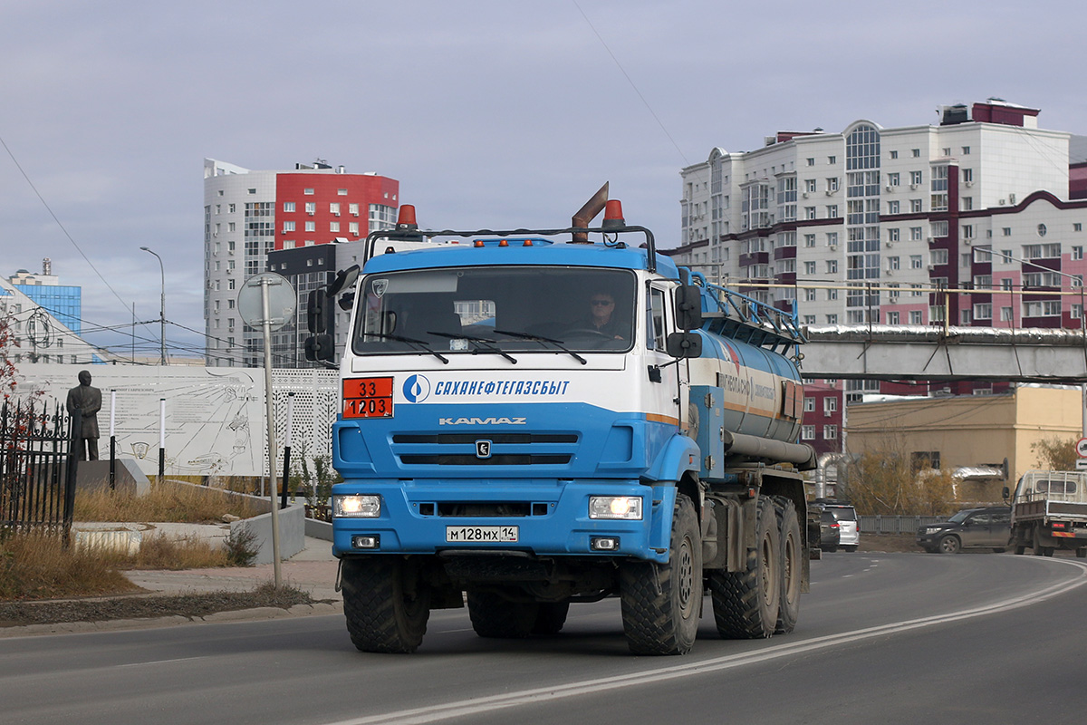 Саха (Якутия), № М 128 МХ 14 — КамАЗ-43118-A5(48)