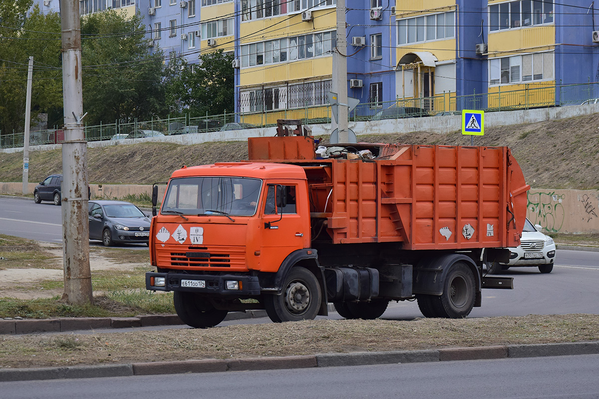 Волгоградская область, № Е 611 ОО 134 — КамАЗ-43253-A3(96)