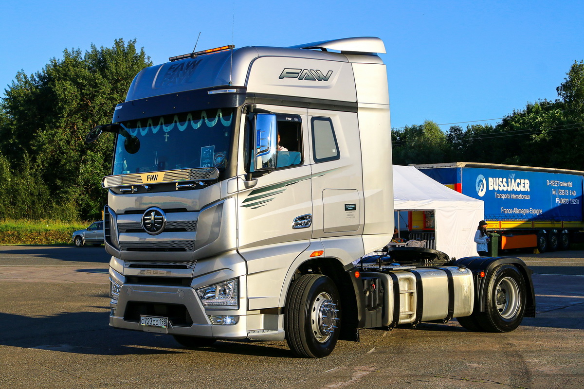 Санкт-Петербург, № С 723 ОО 198 — FAW J7 Eagle CA4180; Московская область — Фестиваль TruckDay 2024