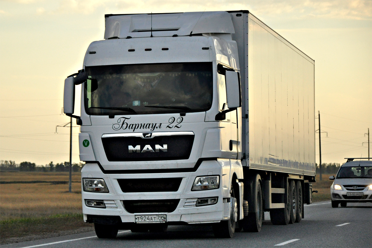 Алтайский край, № Т 924 АТ 799 — MAN TGX ('2007) 18.440