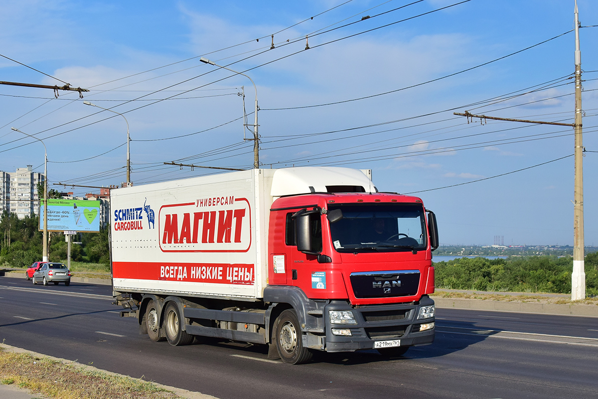 Волгоградская область, № А 219 МХ 761 — MAN TGS 26.350