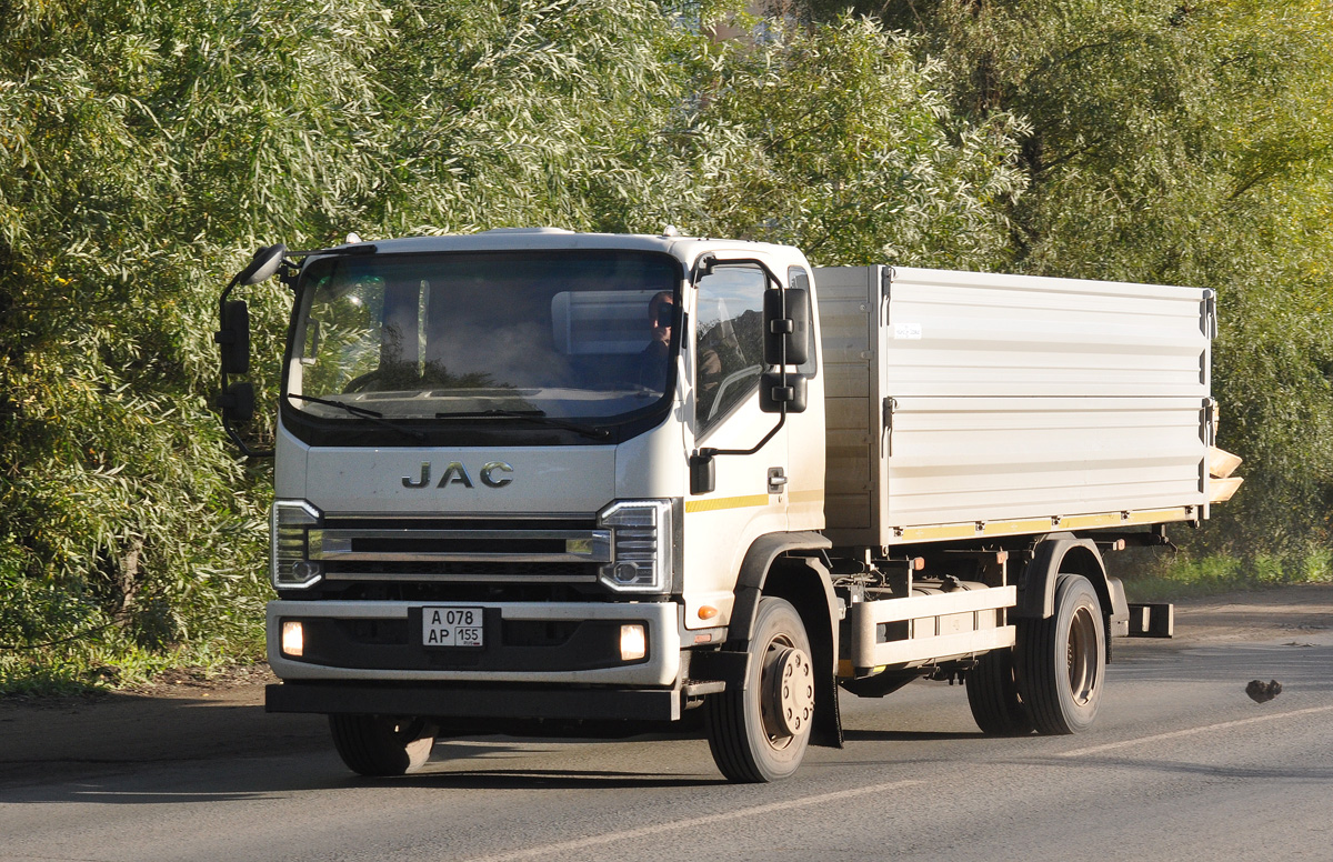 Омская область, № А 078 АР 155 — JAC N120X