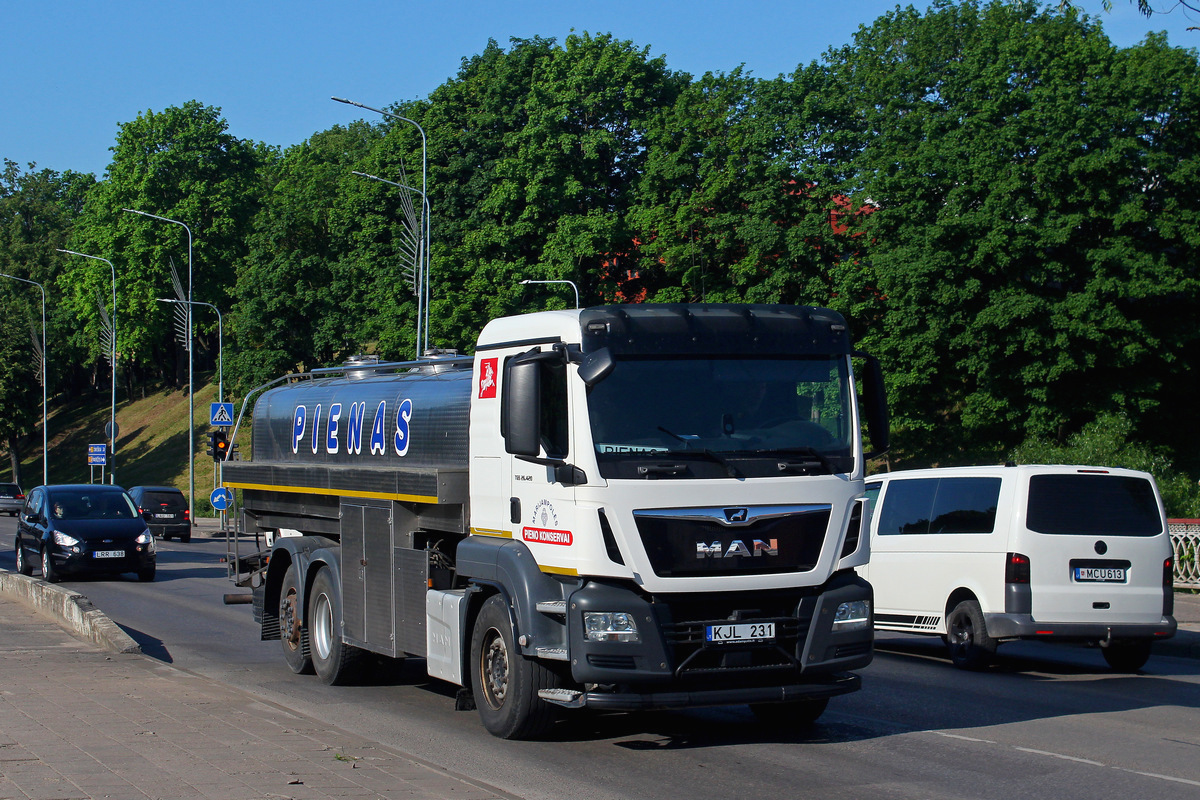 Литва, № KJL 231 — MAN TGS Euro 6 II (Общая модель)