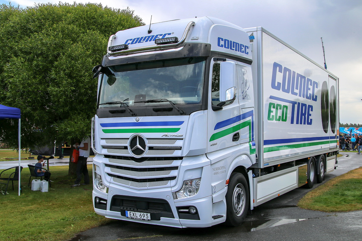 Швеция, № 2 — Mercedes-Benz Actros ('2011) 2551; Финляндия — Power Truck Show 2019