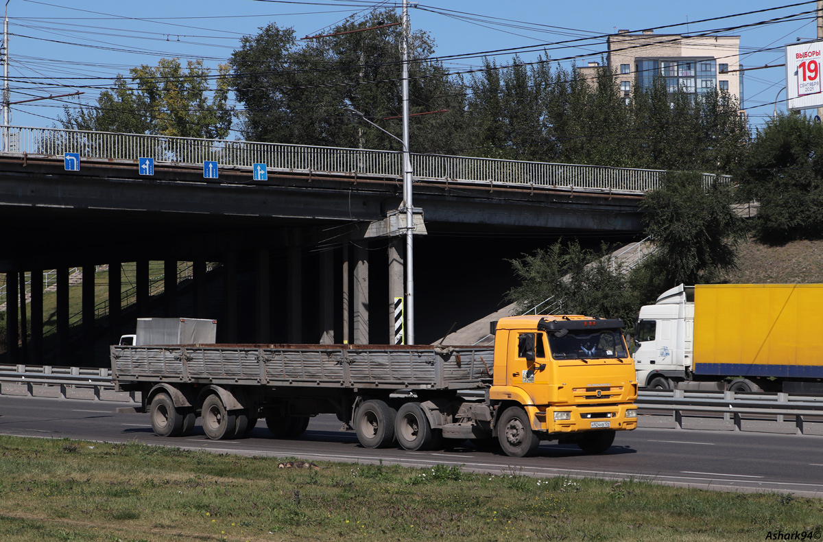 Красноярский край, № Н 924 НВ 124 — КамАЗ-65116-N3(78)