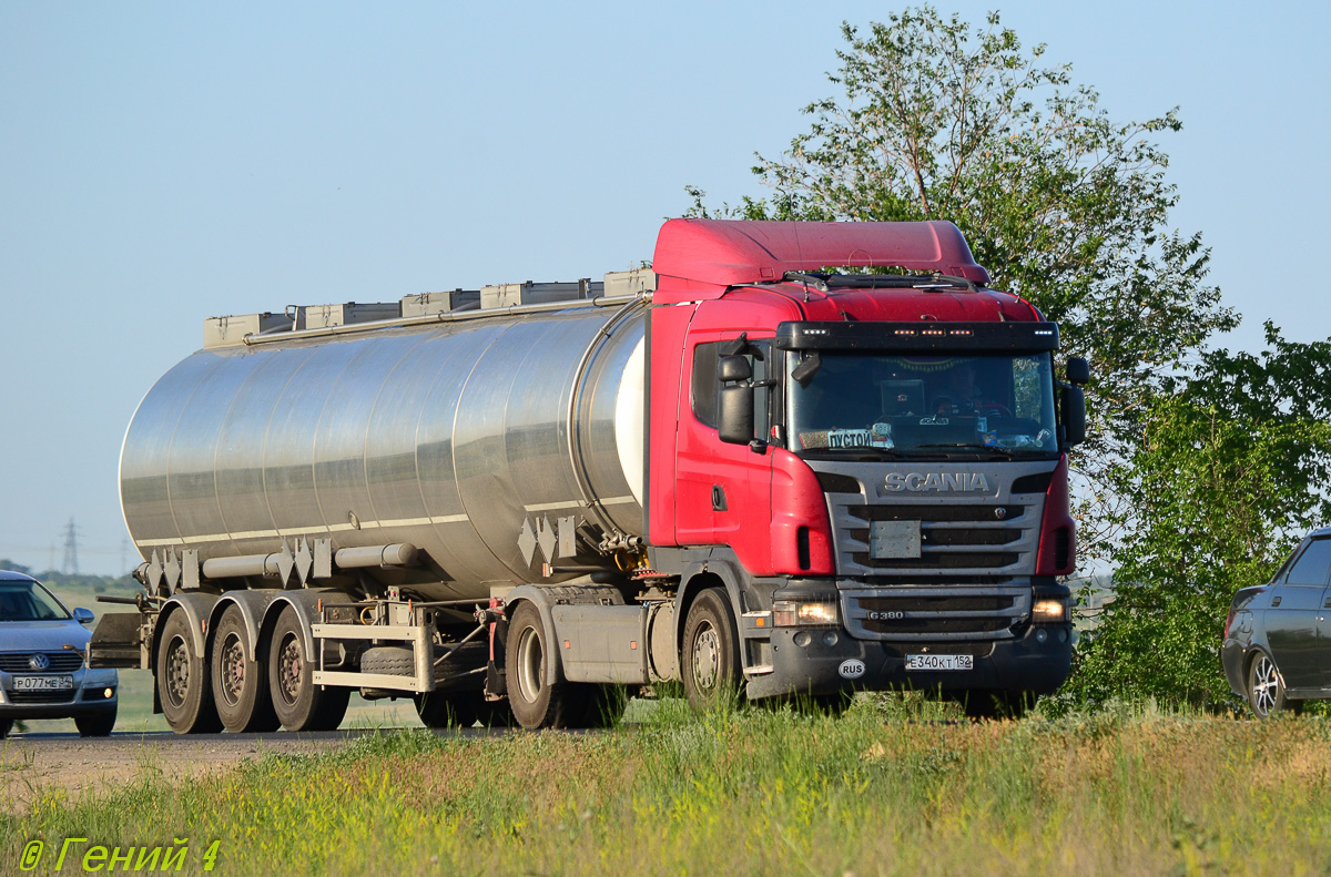 Нижегородская область, № Е 340 КТ 152 — Scania ('2009) G380