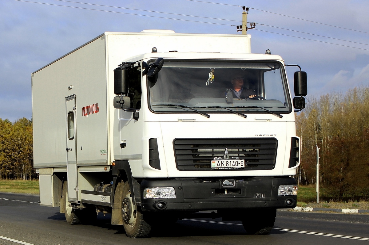 Могилёвская область, № АК 8140-6 — МАЗ-437121