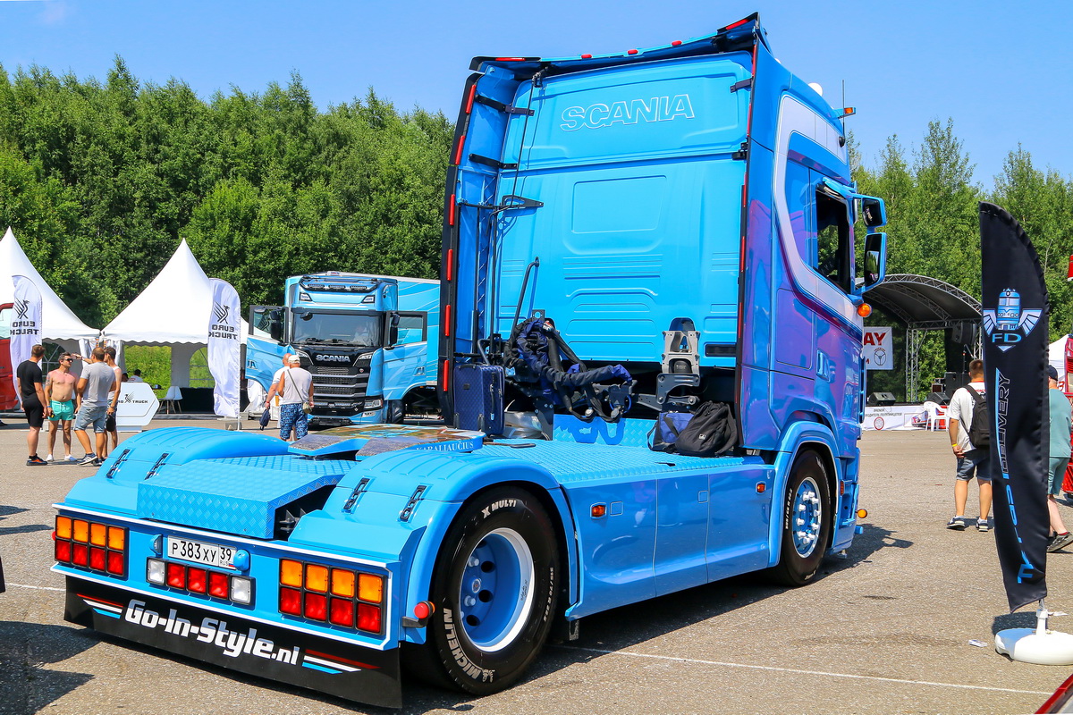 Калининградская область, № Р 383 ХУ 39 — Scania ('2016) S500; Московская область — Фестиваль TruckDay 2024