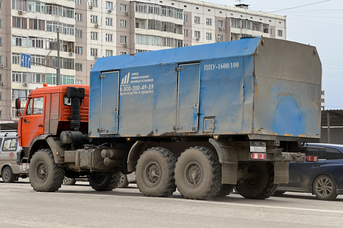 Саха (Якутия), № С 500 НО 14 — КамАЗ-43118-10 [43118K]
