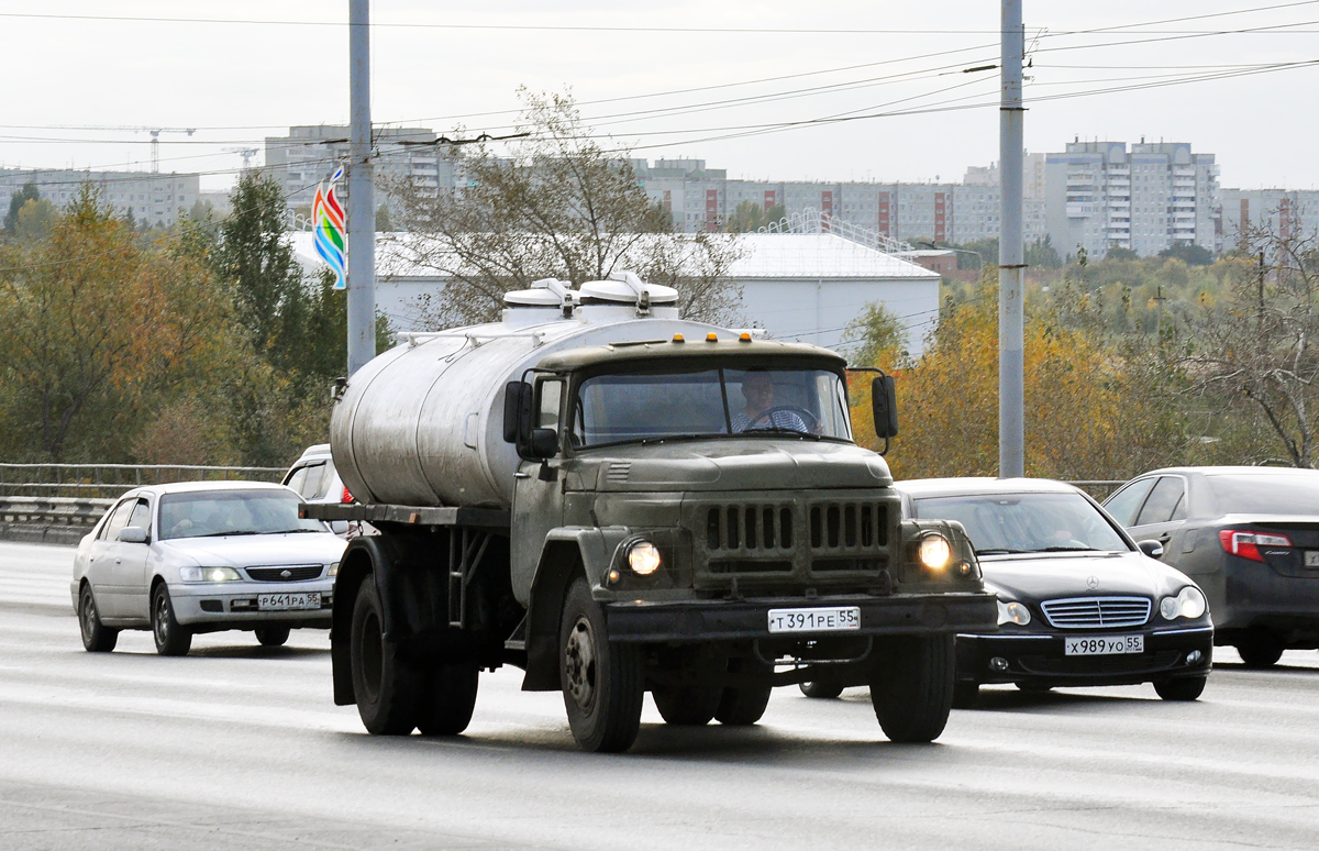Омская область, № Т 391 РЕ 55 — ЗИЛ-130 (общая модель)
