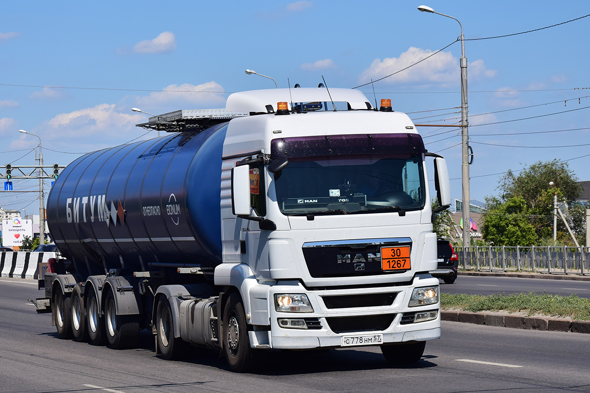 Орловская область, № С 778 НМ 57 — MAN TGS 19.400