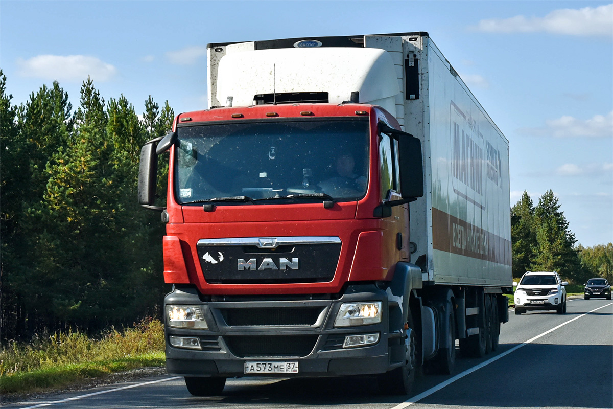 Ивановская область, № А 573 МЕ 37 — MAN TGS 18.360